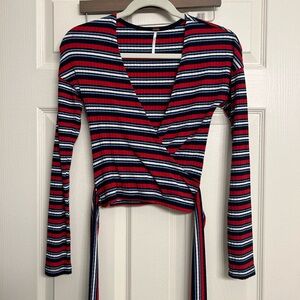 Free People Wrap top